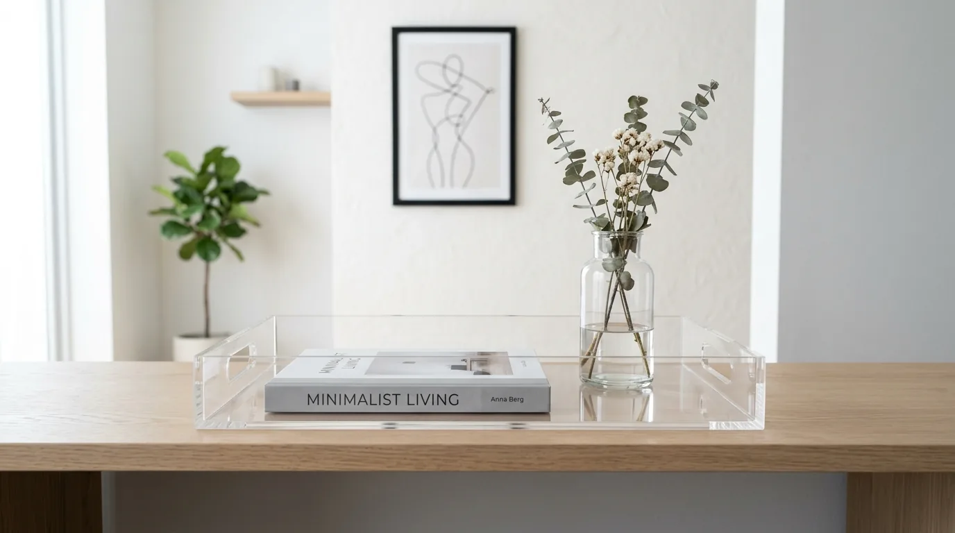 Use texture like wood or rattan for warmth